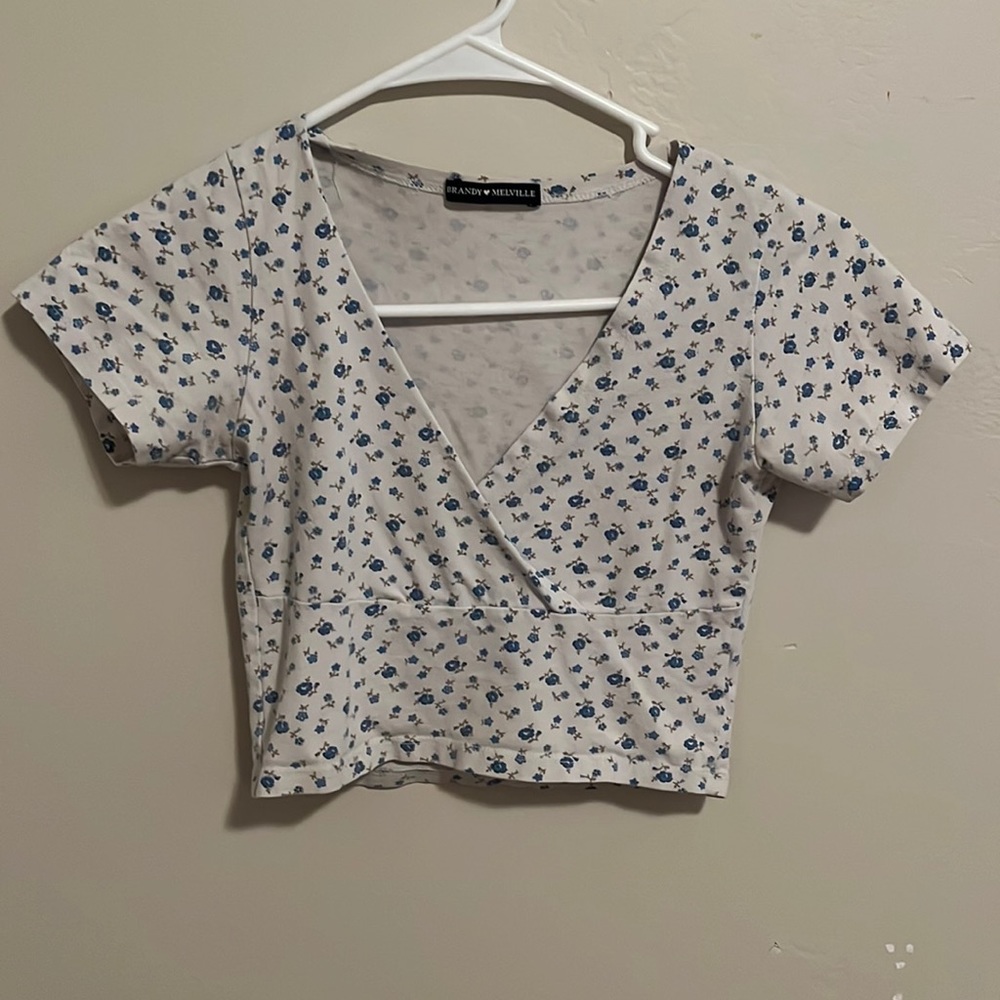 Brandy Melville cropped short sleeve
